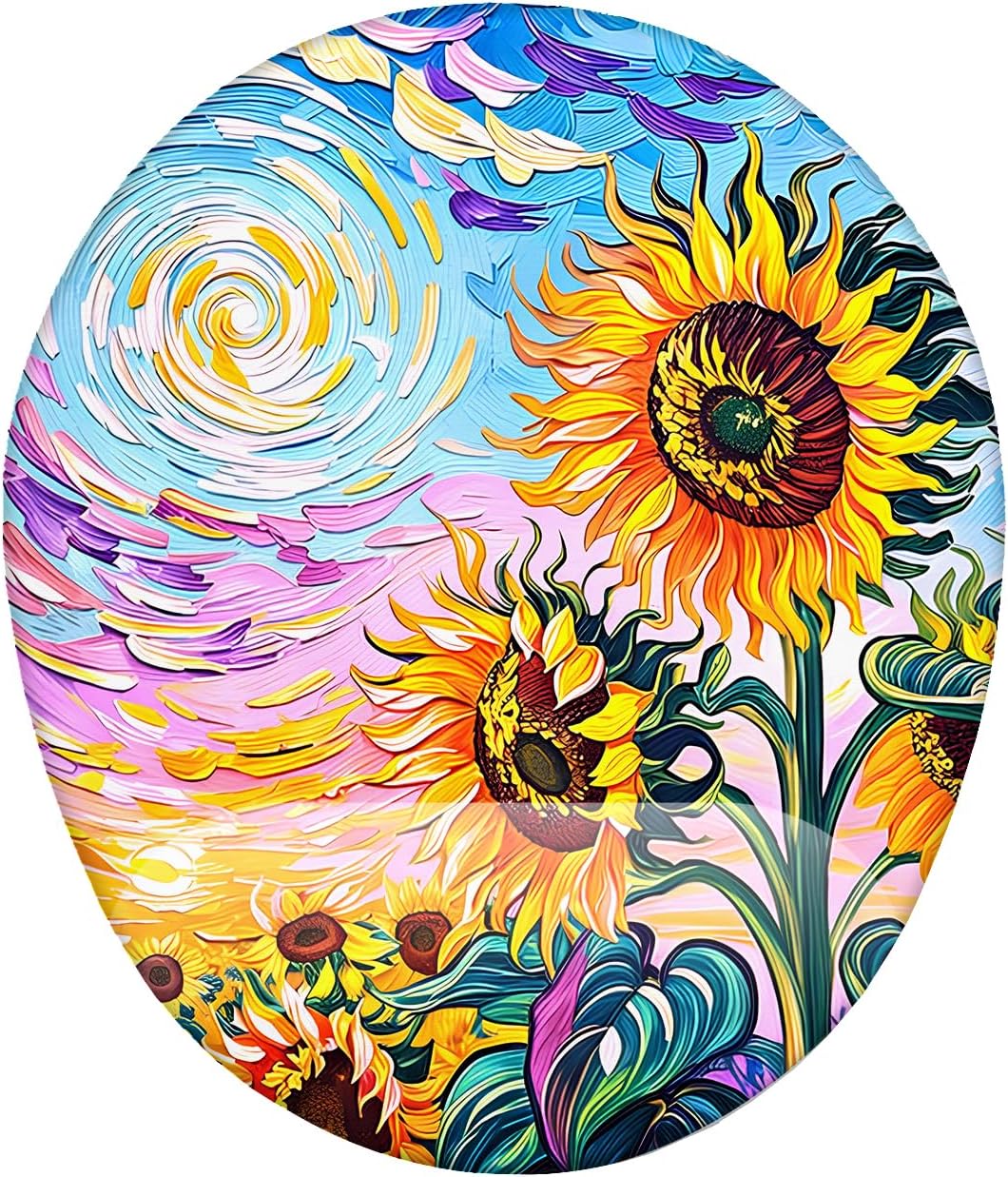 Van Gogh Temalı Ay Çiçekleri Mouse Pad
