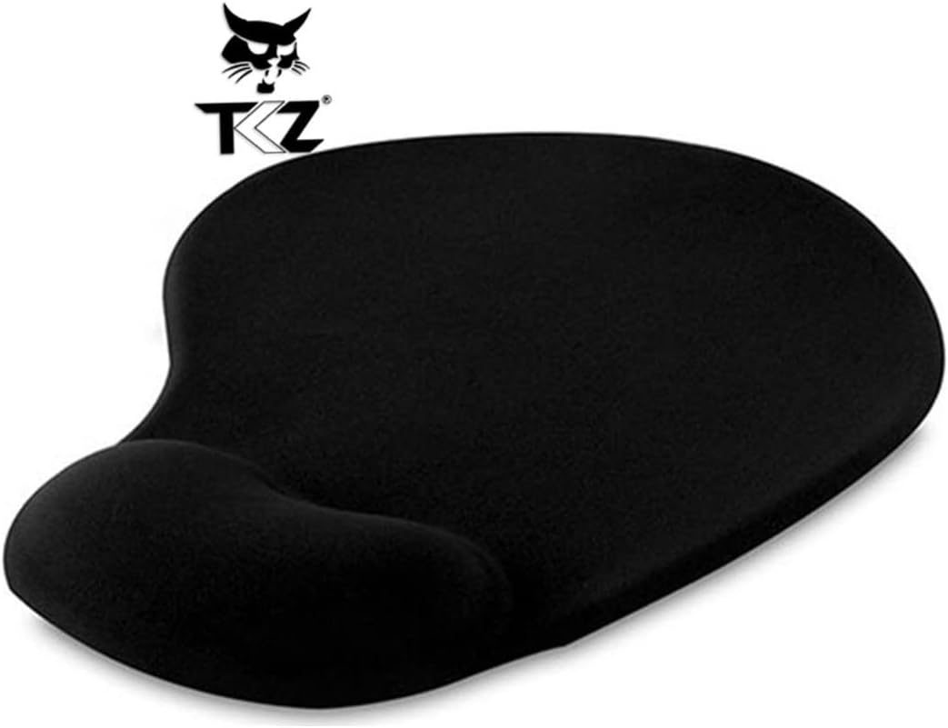 TKZ Siyah Ergonomik Suya Dayanıklı Bileklikli Mouse Pad