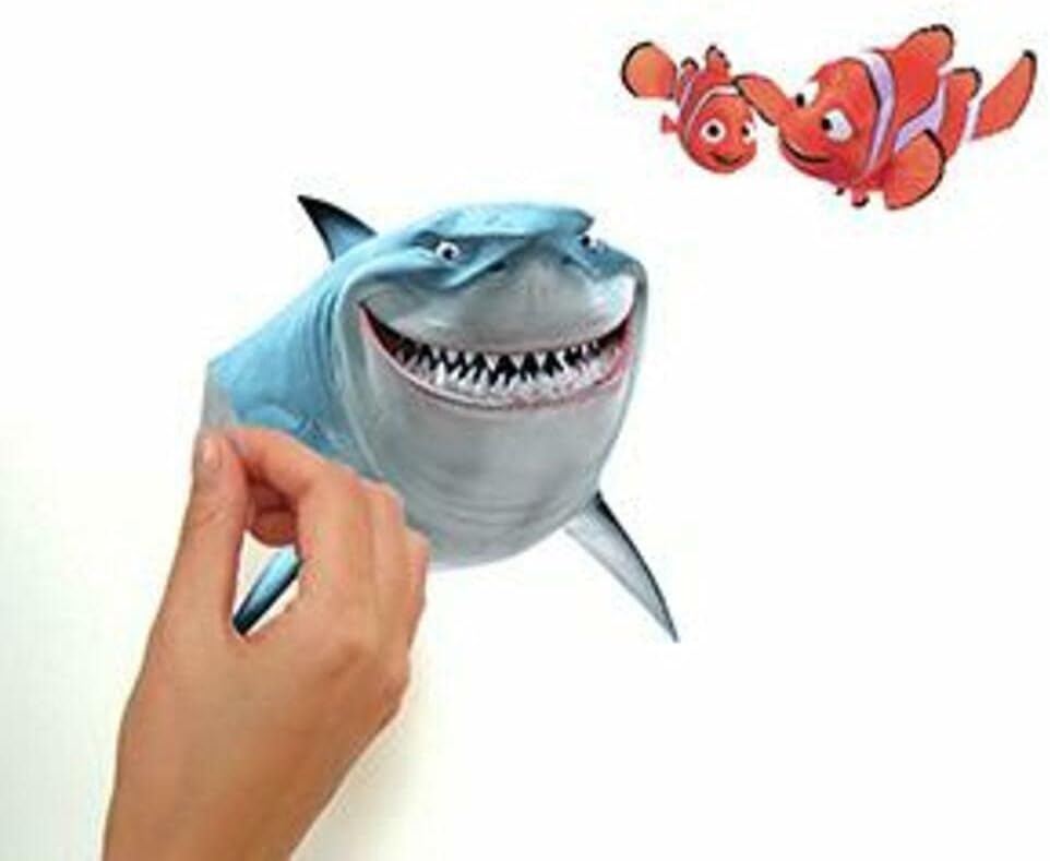 RMK2059SCS RM – Disney her Nemo duvar dövmesi, PVC, renkli, 29 x 13 x 2,5 cm