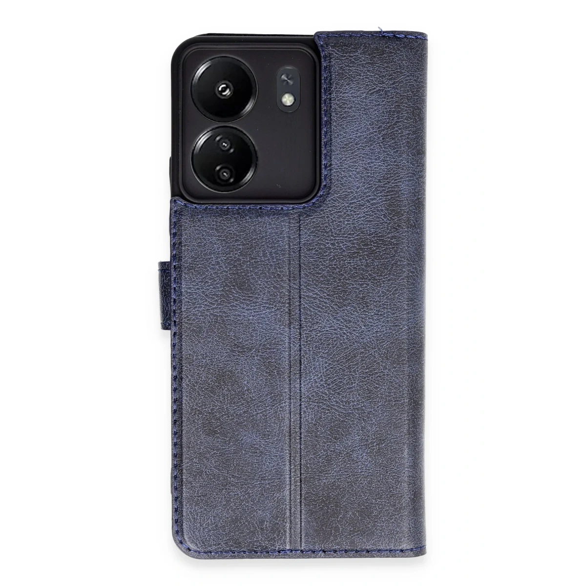 Xiaomi Redmi 13C Kılıf Trend S Plus Kapaklı Kılıf - Lacivert