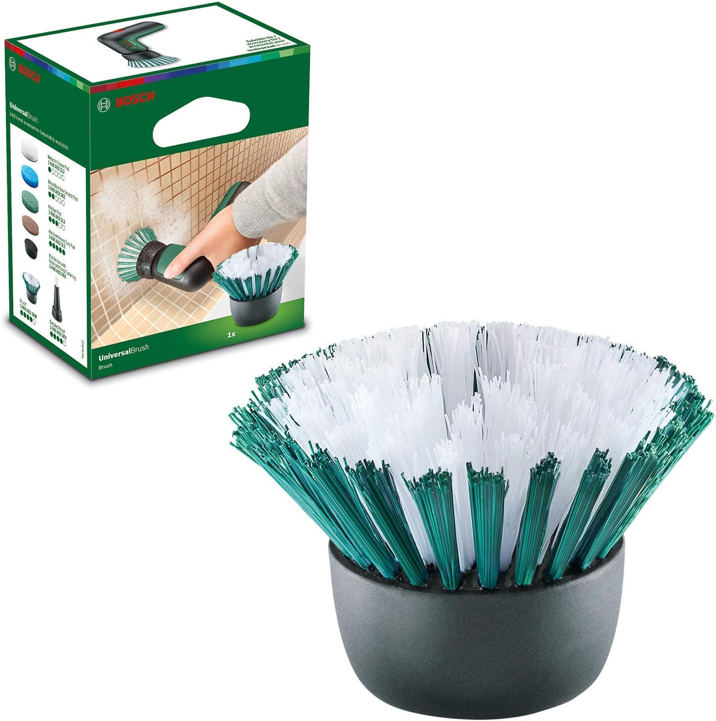 Elektrikli Temizleme Fırçası Universalbrush İçin Sert Fırça (Karton Pakette 1 Adet)