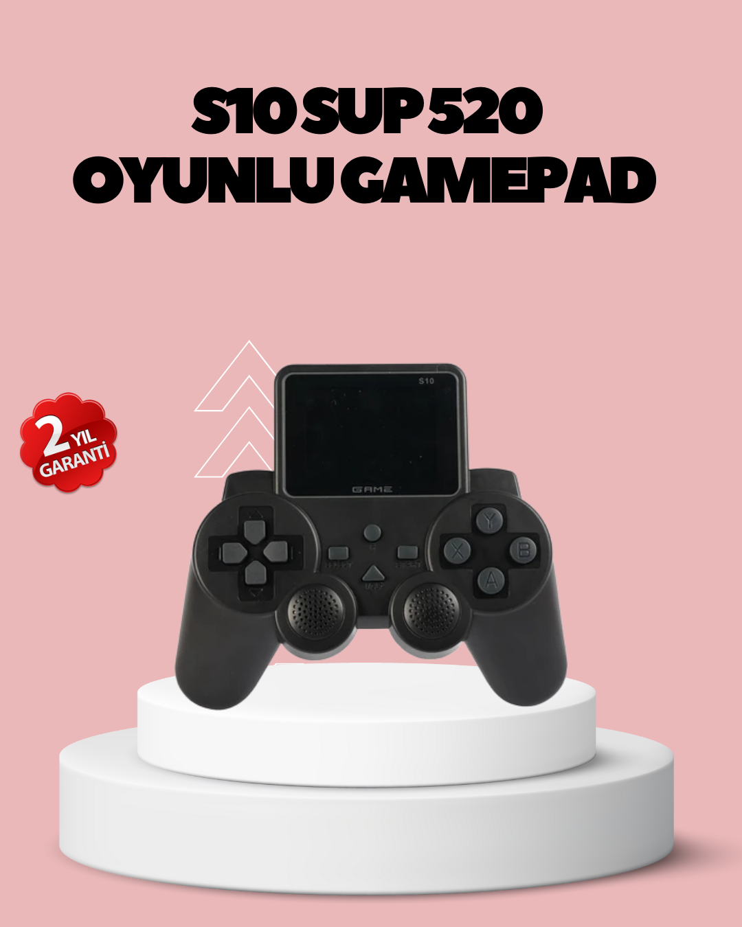 HDMI TV Bağlantılı Orijinal S10 Gamepad 520 Oyunlu 2025 Seri Oyun Konsolu