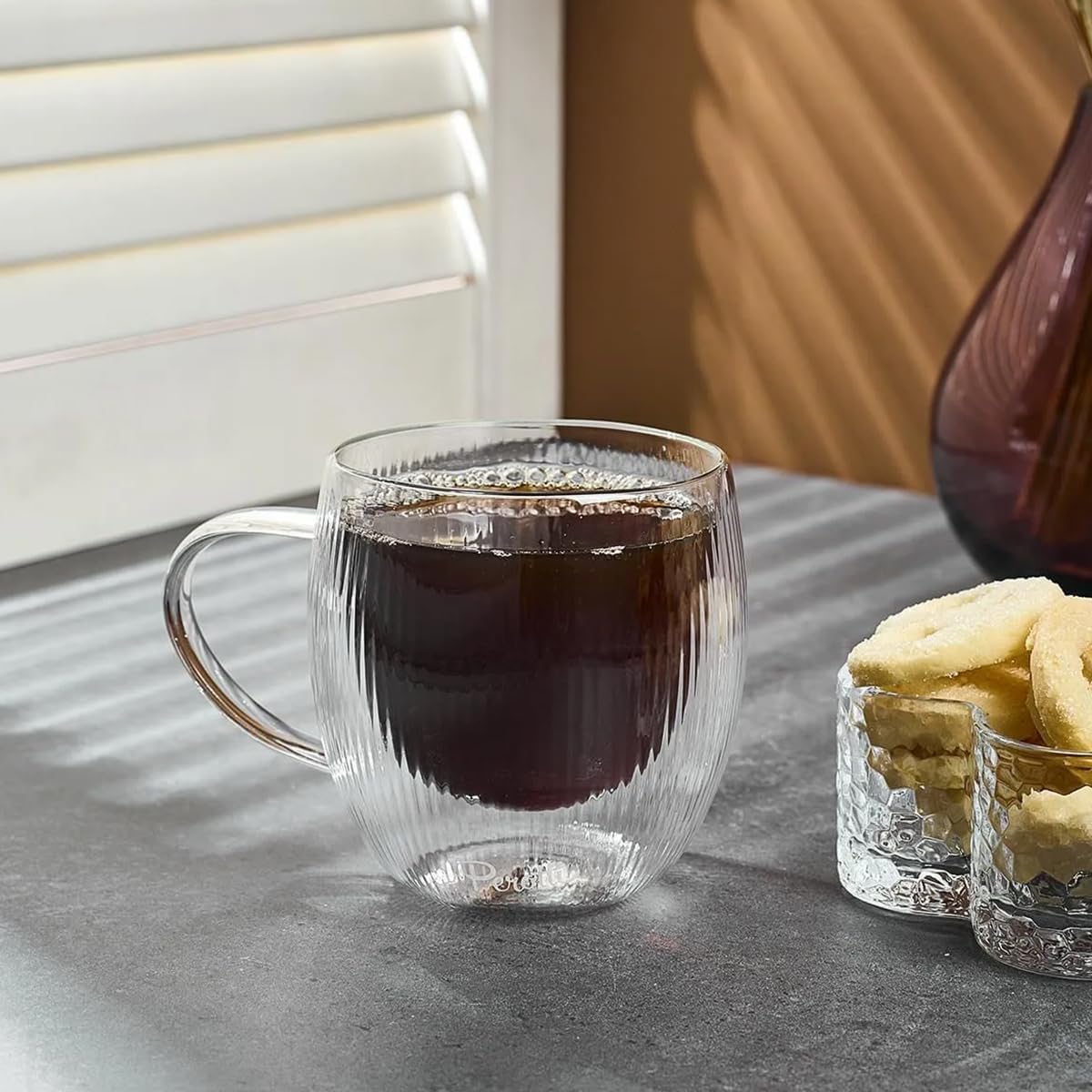 Lineo Çift Cidarlı Kupa 250 ml