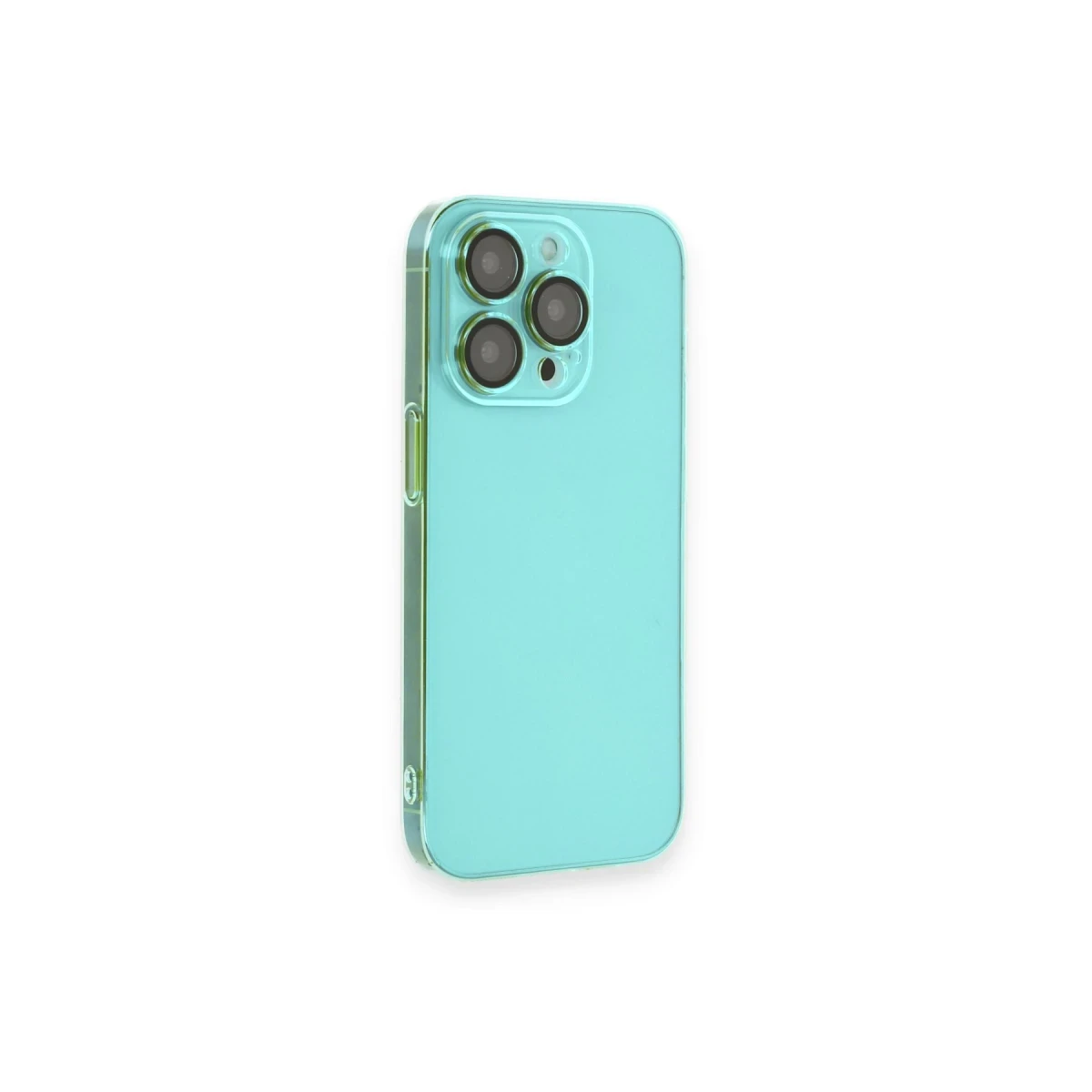 Apple iPhone 13 Pro Kılıf Armada Lensli Kapak - Yeşil