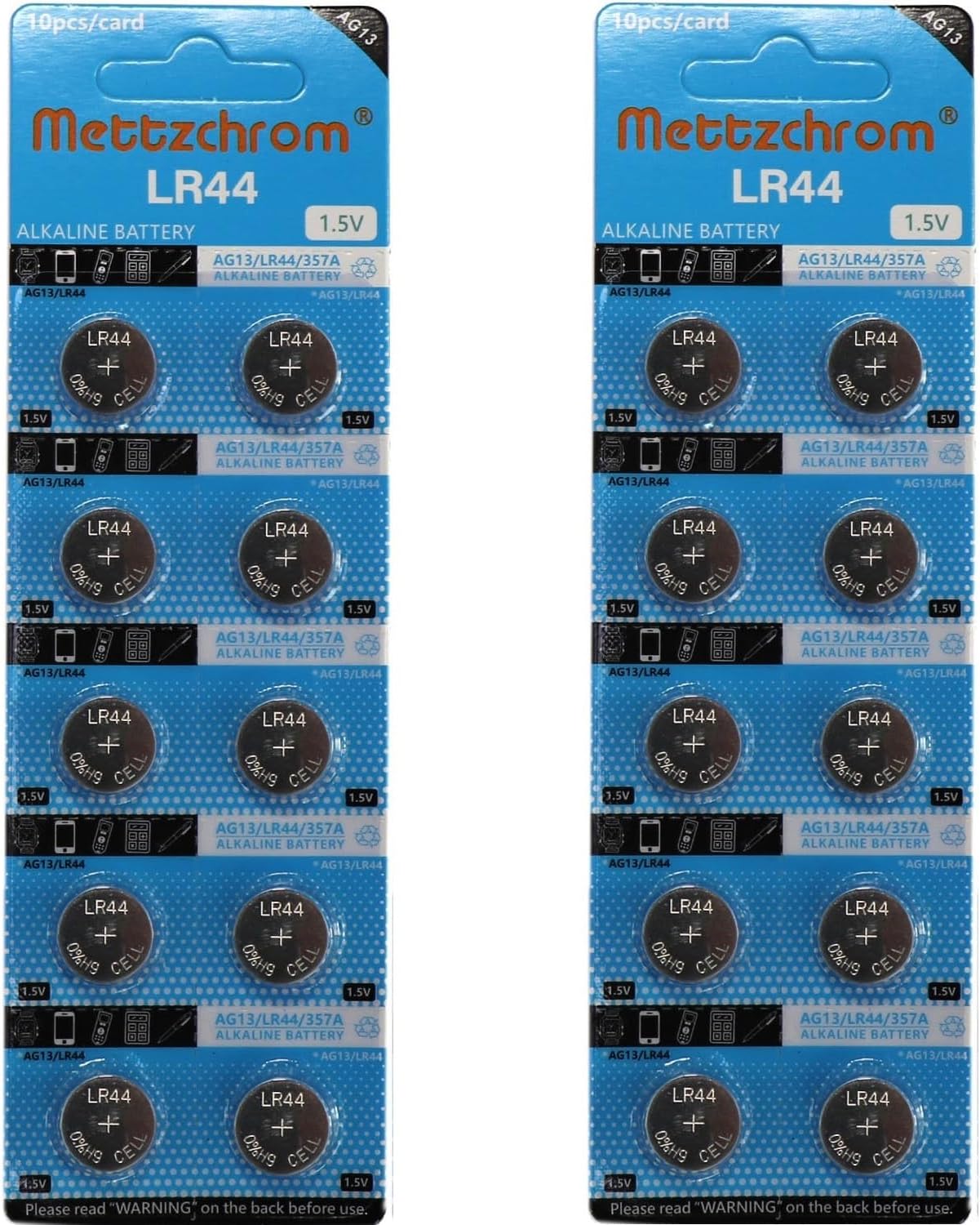LR44 AG13 A76 357A SR44SW 1.5 Volt Alkalin Oyuncak Pili 20'li Tek Kullanımlık