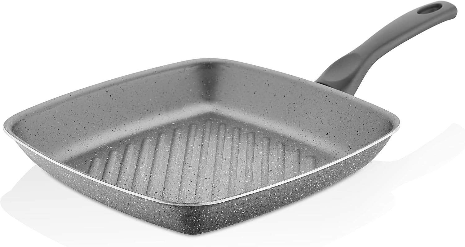 Fred 28 cm Grill Tava, Gri