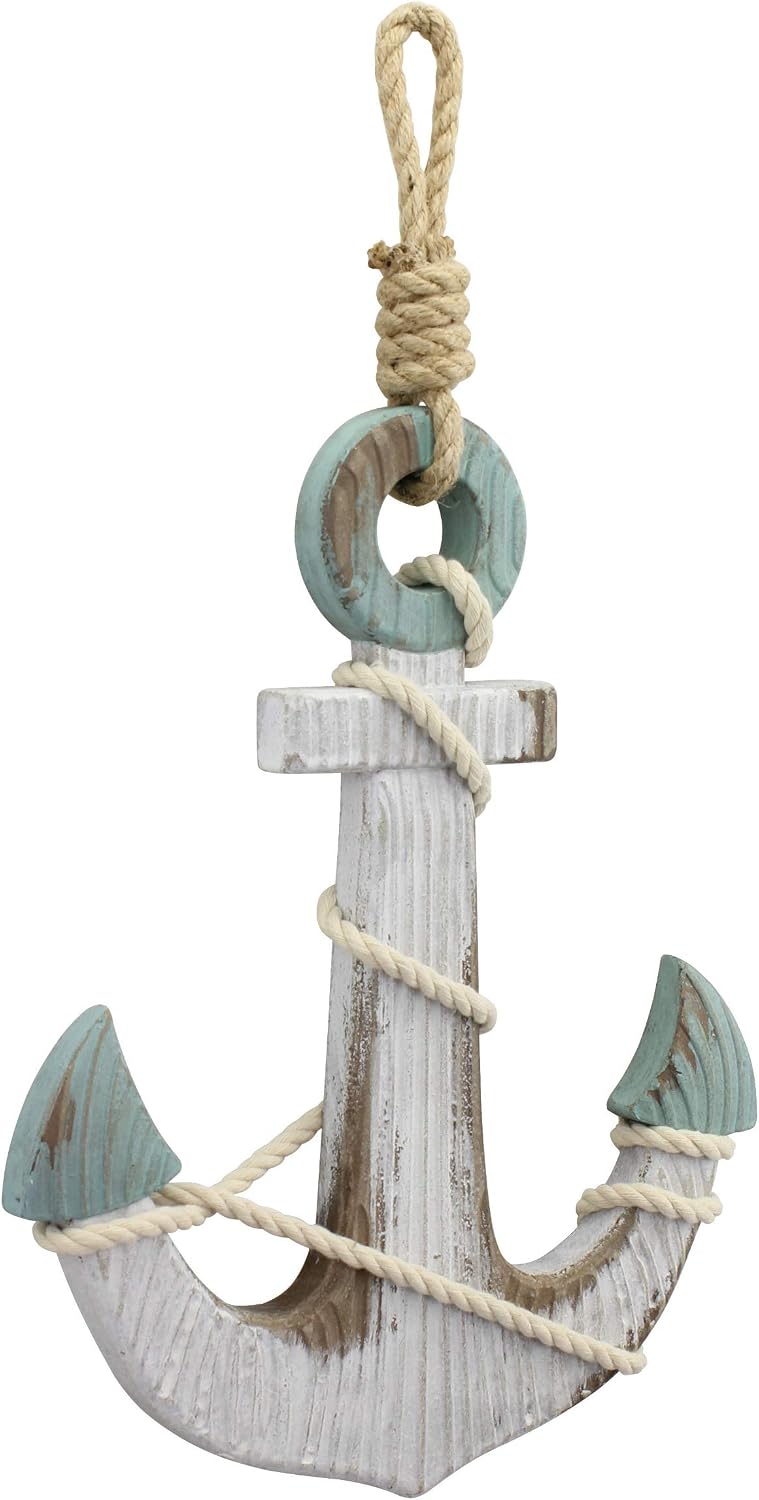 Wand Decor Anker mit Seil