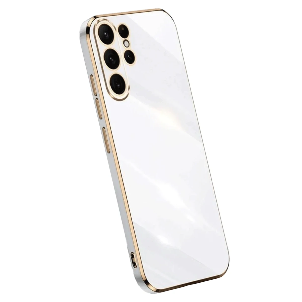 Samsung Galaxy S25 Ultra Kılıf Volet Silikon - Beyaz