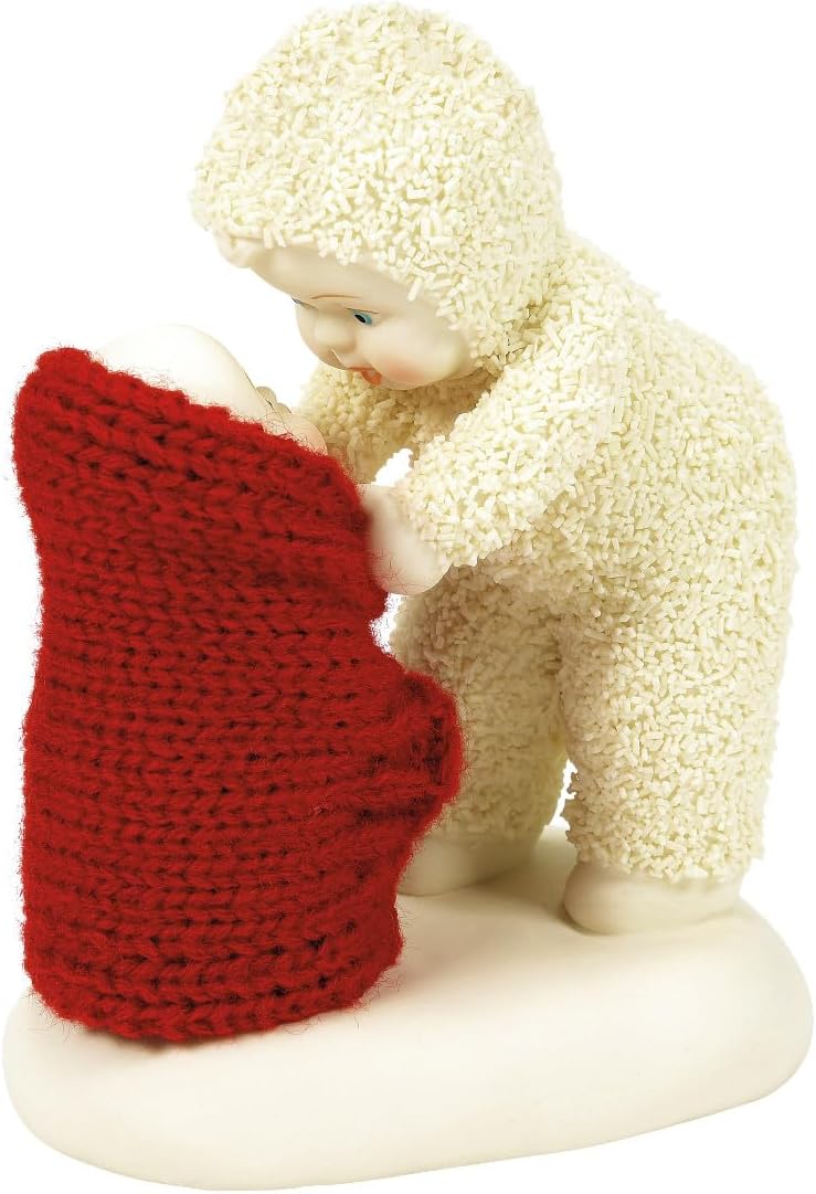 Snowbabies Noel Jübile Snuggle Böcek Heykelcik, 9,82 cm, Çok Renkli