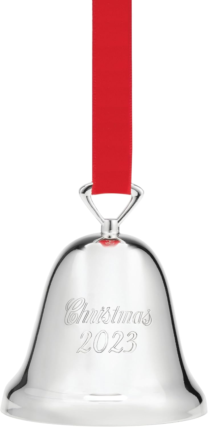 2023 Silverplate Christmas Yıllık Çan, 0.31, Metalik