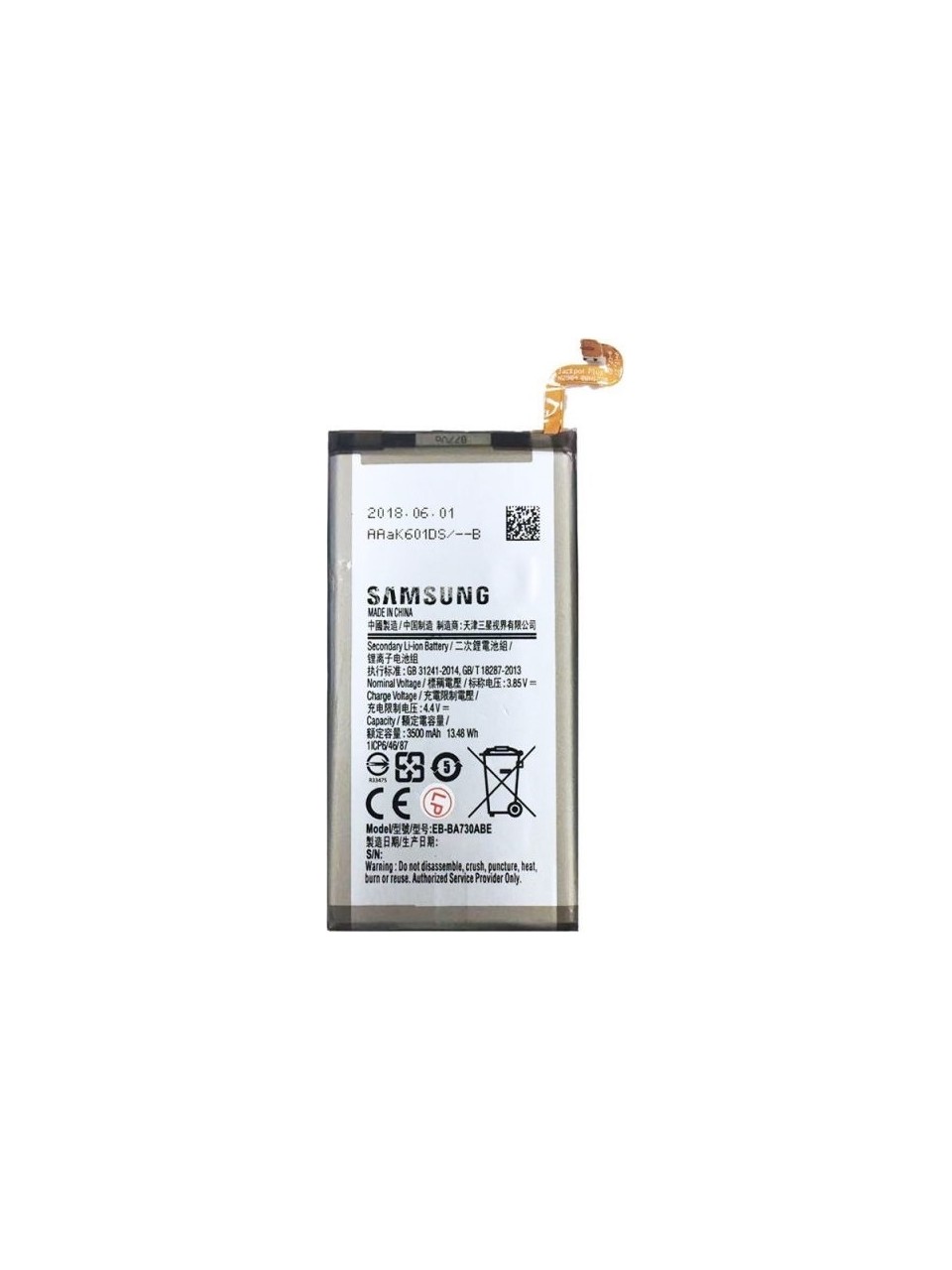 Samsung A8 Plus 2018 Batarya Pil