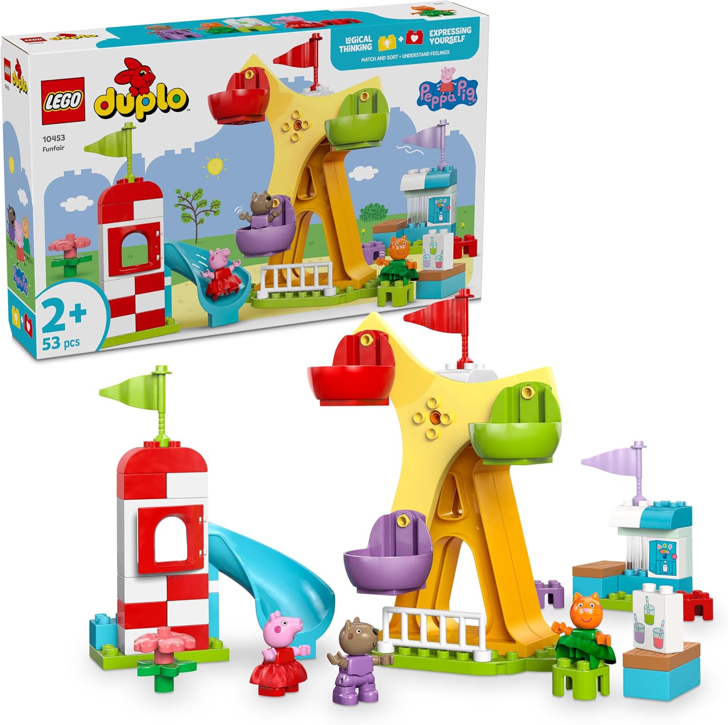 DUPLO Peppa Pig Lunapark 10453