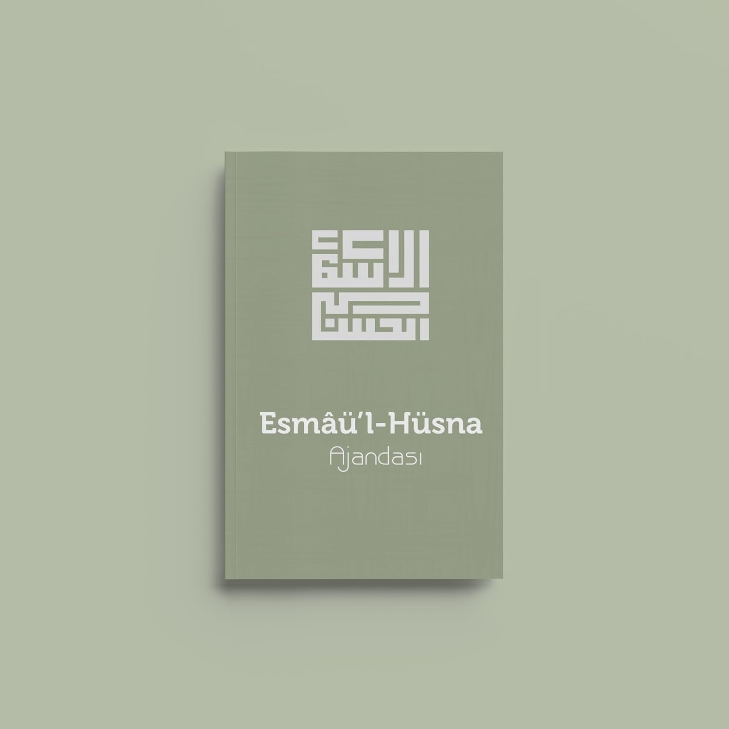 Esmaül Hüsna Ajandası (Yeşil Karton Kapak)