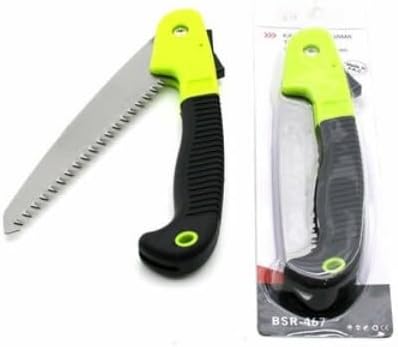 ® Katlanır Kurt Dişi Budama Testeresi 180 mm | Kilitli Bahçe Testeresi | Ağaç Dal Kesme El Testeresi