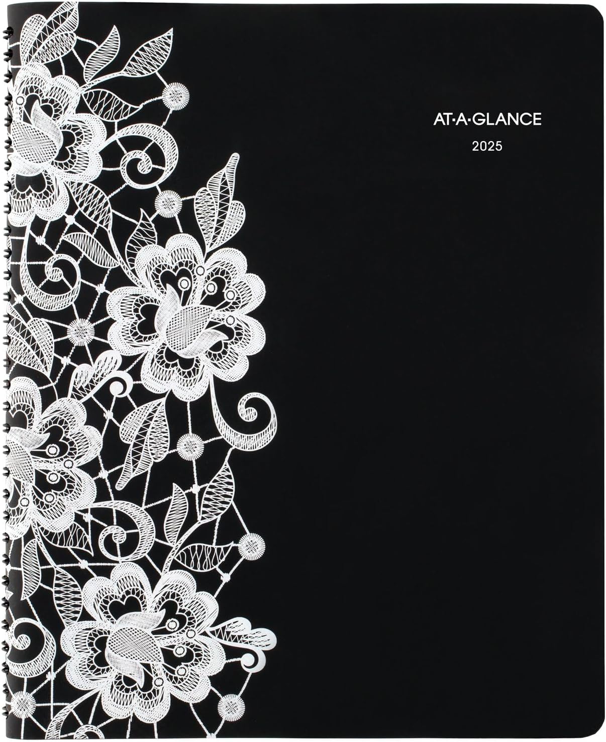 2025 Randevu Defteri Planlayıcısı, Haftalık ve Aylık, 8-1/2 "x 11", Büyük, Saatlik, Lacey (541-905-25)