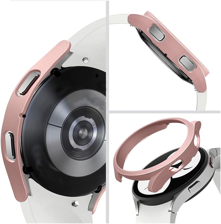Huawei Watch 4 Pro ile Uyumlu Önü Açık Çerceve Pc Wafture Silikon Kılıf Koruma Watch 4 Pro ile Uyumlu Gard Çerçeve