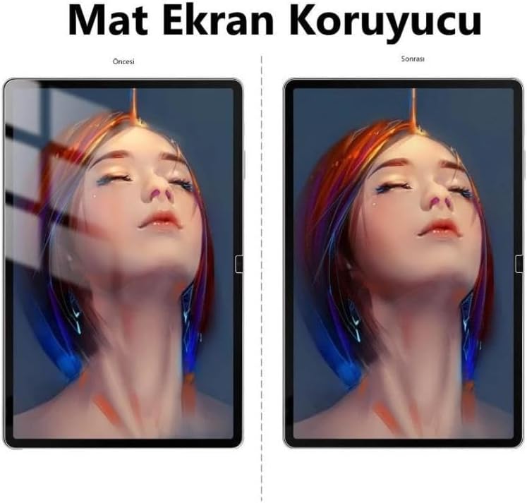 Honor Pad X8a 11 İnç İle Uyumlu Mat Ekran Koruyucu 9h Temperli Kırılmaz Esnek Nano Cam, Parmak İzi Bırakmayan Yansıma Ve Parlama Önleyici Koruma Parlamayı Önler