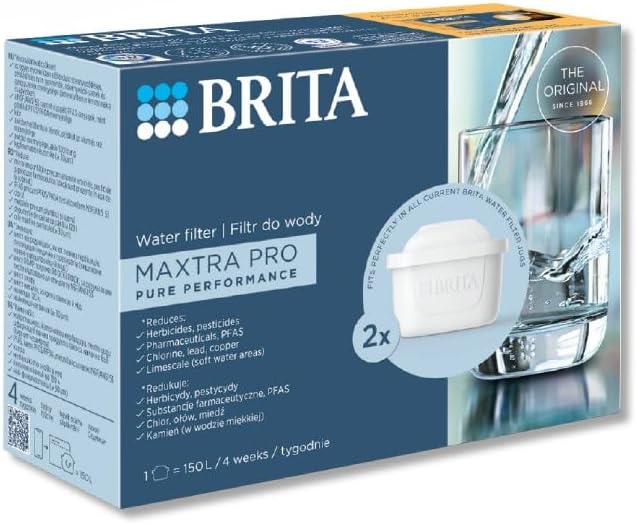 MAXTRA PRO Pure Performance Yedek Su Arıtma Filtresi, 2’li