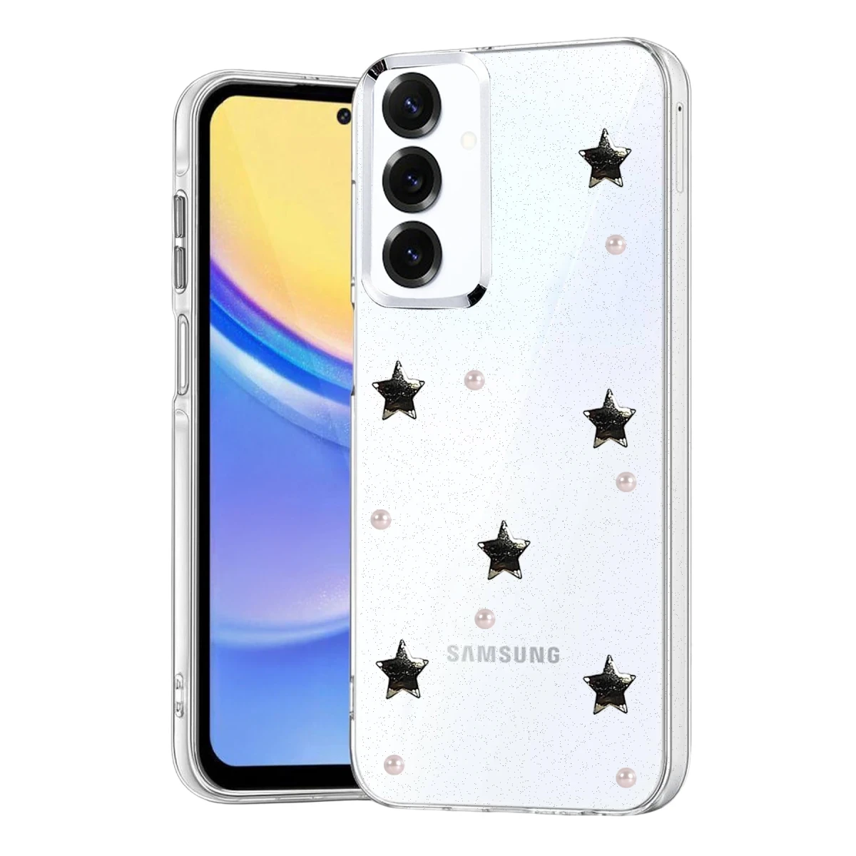 Samsung Galaxy S25 FE Fiyonk Desenli Kapak - Desen 7