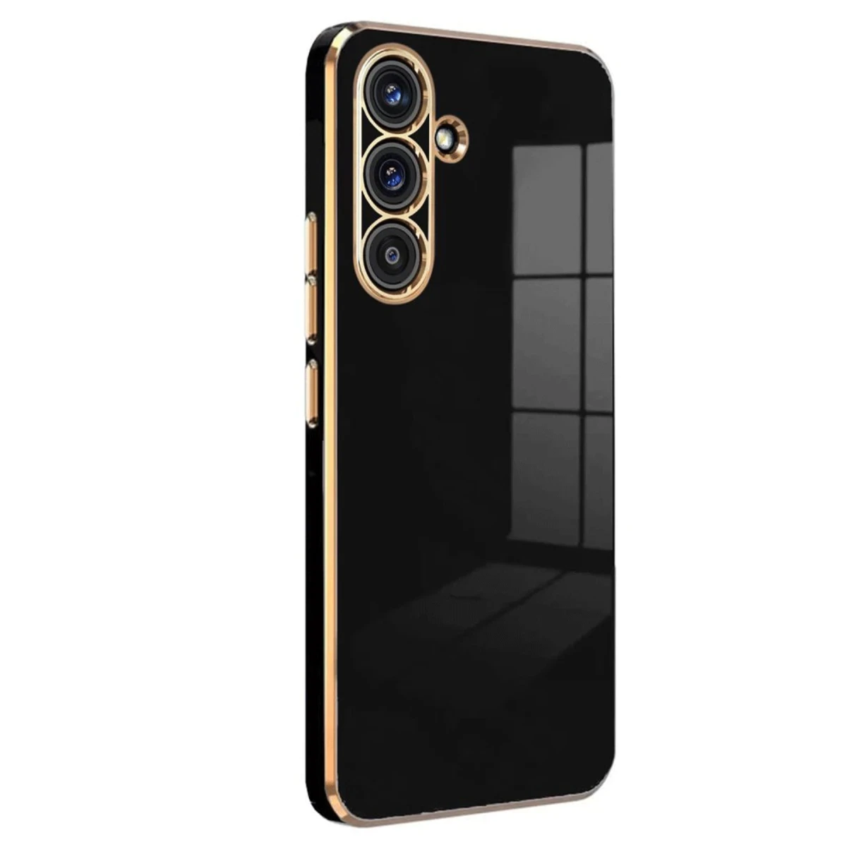 Samsung Galaxy A36 Kılıf Volet Silikon - Siyah