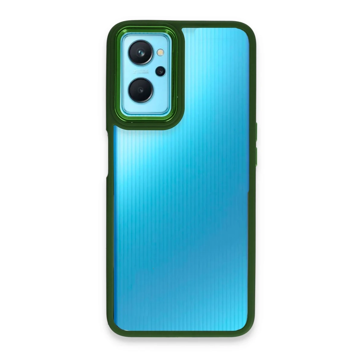 Realme 9i 4G Kılıf Dora Kapak - Haki Yeşil