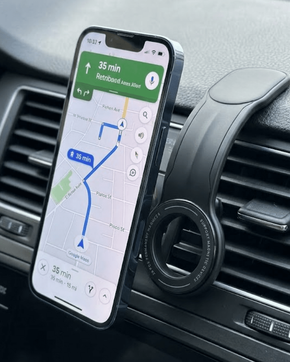 Evrensel Manyetik Araç Telefon Tutucu Yapışkan Tabanlı Telefon Standı
