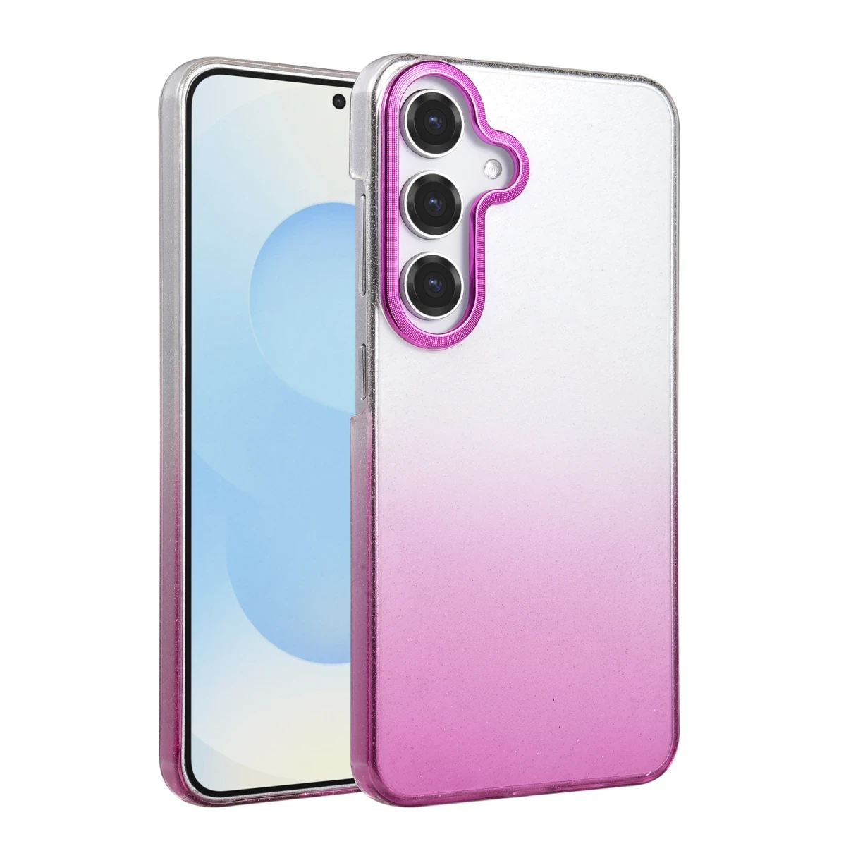 Samsung Galaxy A25 5G Glossy Kapak - Mor