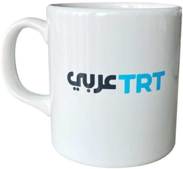 TRT Arabi Logolu Beyaz Kupa