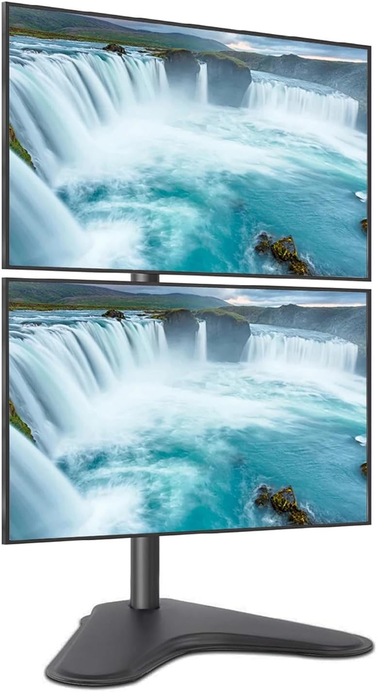 EF73 Steel Design 2-8 kg Çift Ekran Asansörlü 13"-27" Monitör Standı