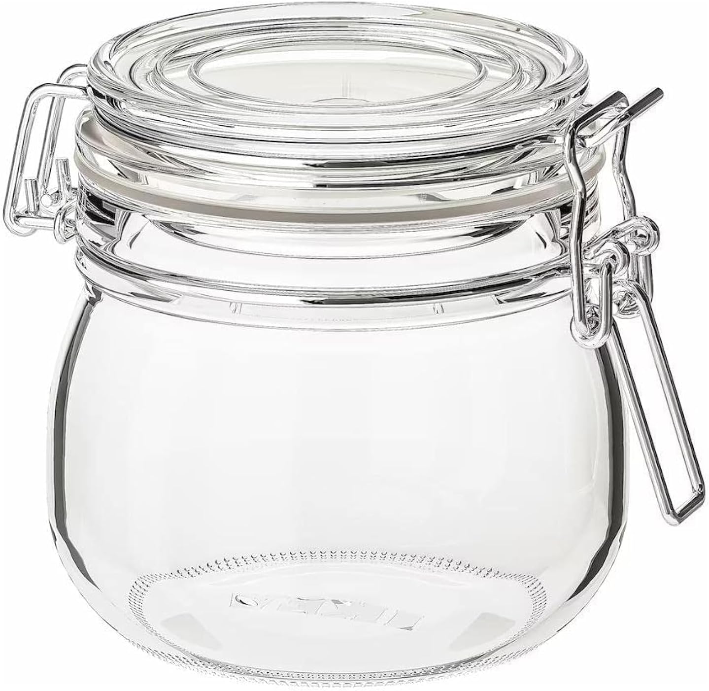 KORKEN Kapaklı Kavanoz, 0,5 l (Şeffaf Cam)