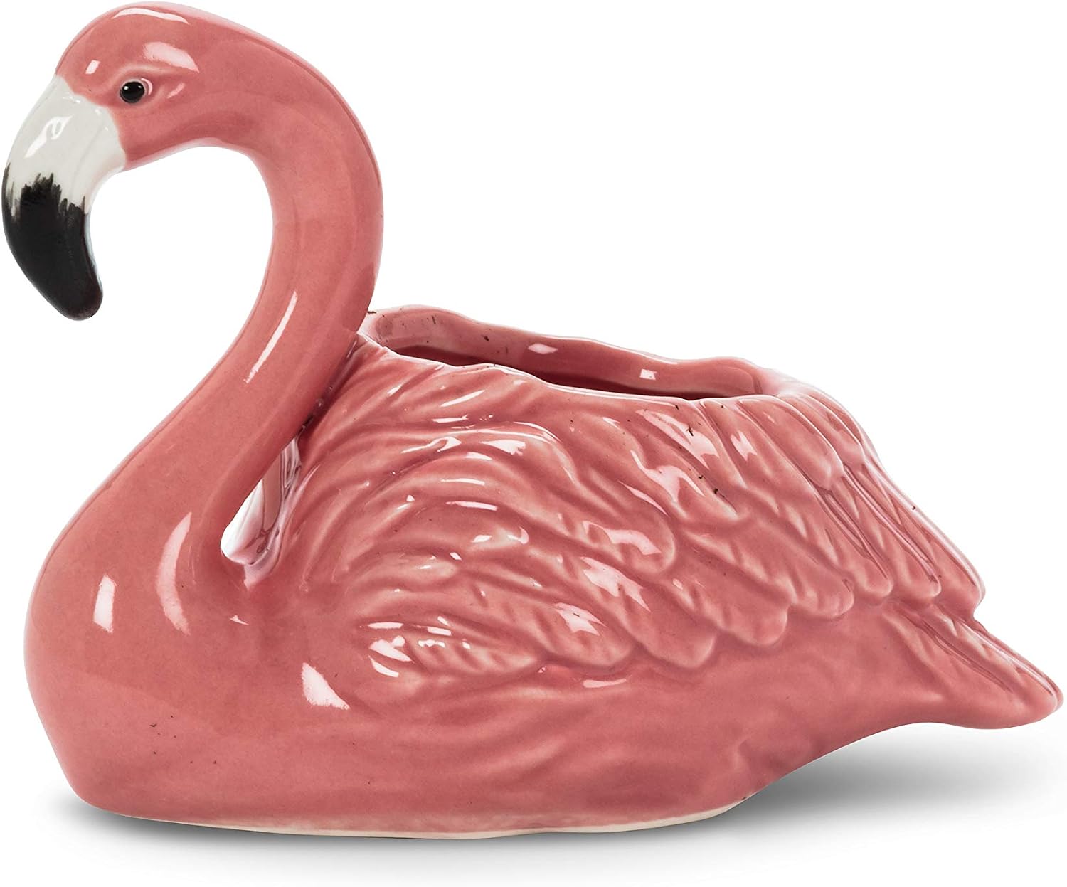 Abbott Collection 27-MINIKIN-310 Küçük Flamingo Saksısı, 1 EA, Pembe