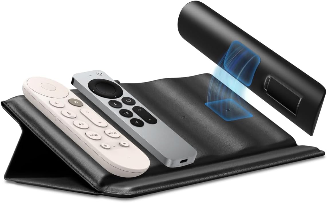 Remote Control Organizer Uzaktan Kumanda Tutucu/Düzenleyici Manyetik Stand (Tüm Kumandalar ile Uyumlu) Black - AHP09277