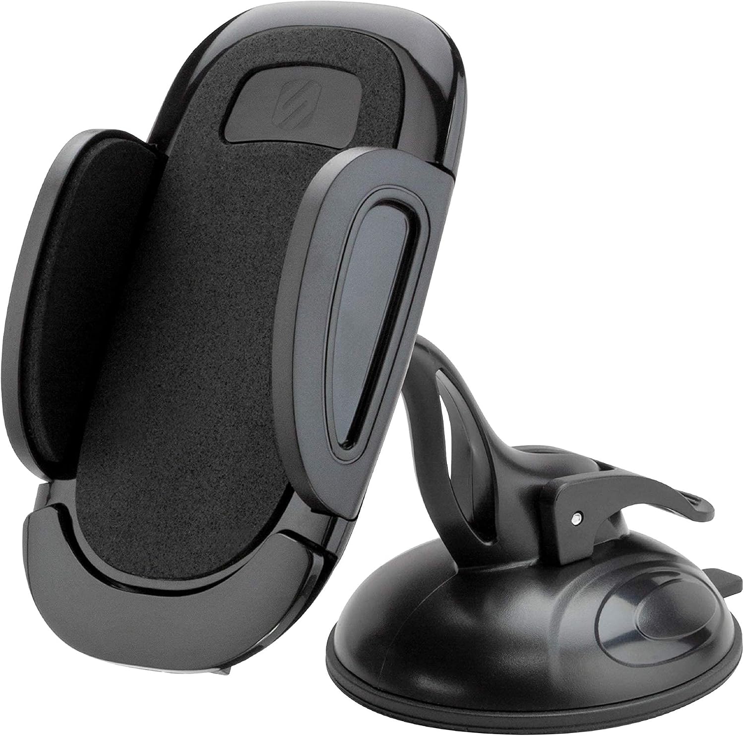 SUHWD-XCES0 Select Vantuzlu Telefon Tutucu, Araç için, Ayarlanabilir Kilitleme Kolu, Hızlı Açma Düğmesi, Siyah
