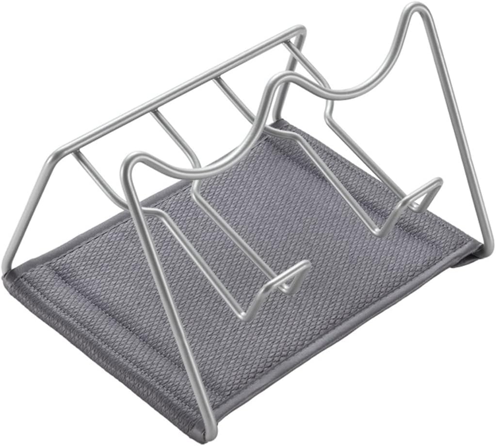 SODATEX 2 - Çift şişe rafı. Gri renkte POLYTHERM kaplama. Boyutlar: 21x17x14 cm