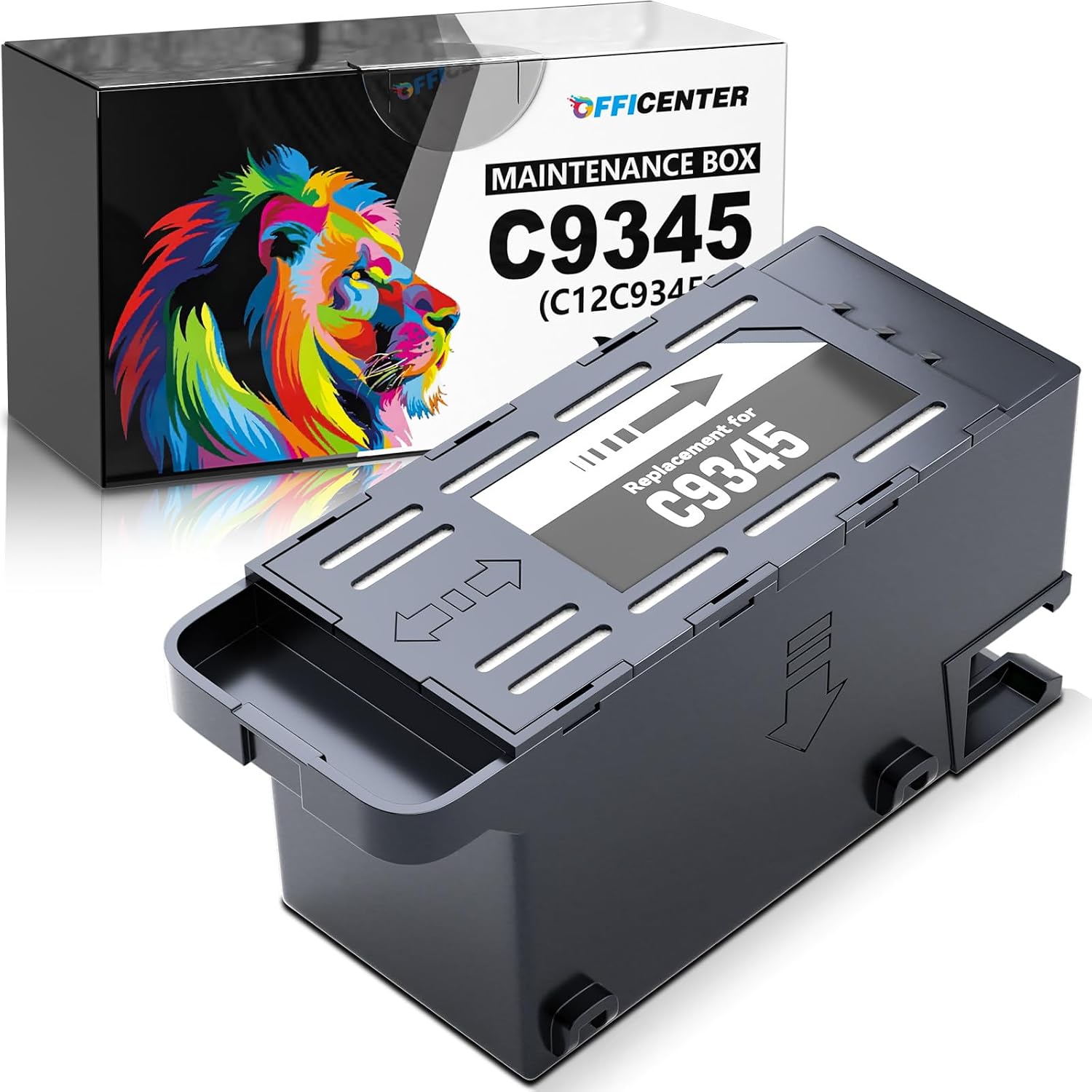 C9345 C12C934591 Mürekkep Bakım Kutusu, EcoTank Pro WF-7820 WF-7840 ET-16650 ET-5850 ET-5880 ET-16600 ET-5800 ST-C8000 EC-C7000 EC-C7000000000 EC-C700000 için 00 Yazıcı