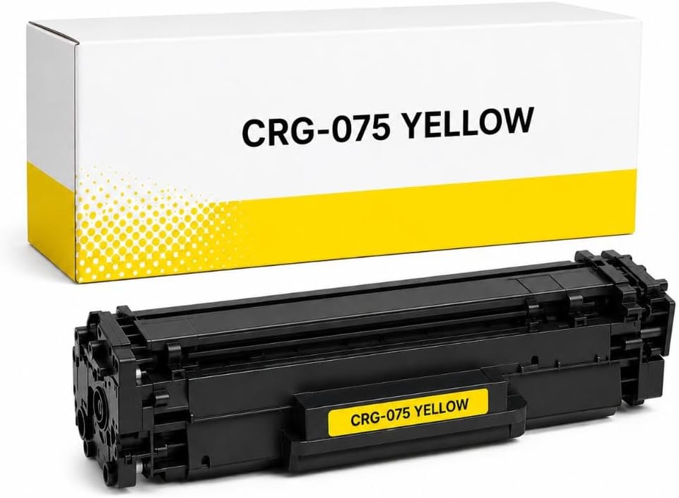 Canon uyumlu CRG075/MF664 Sarı Muadil Toner -1.3K- (ÇİPLİ)