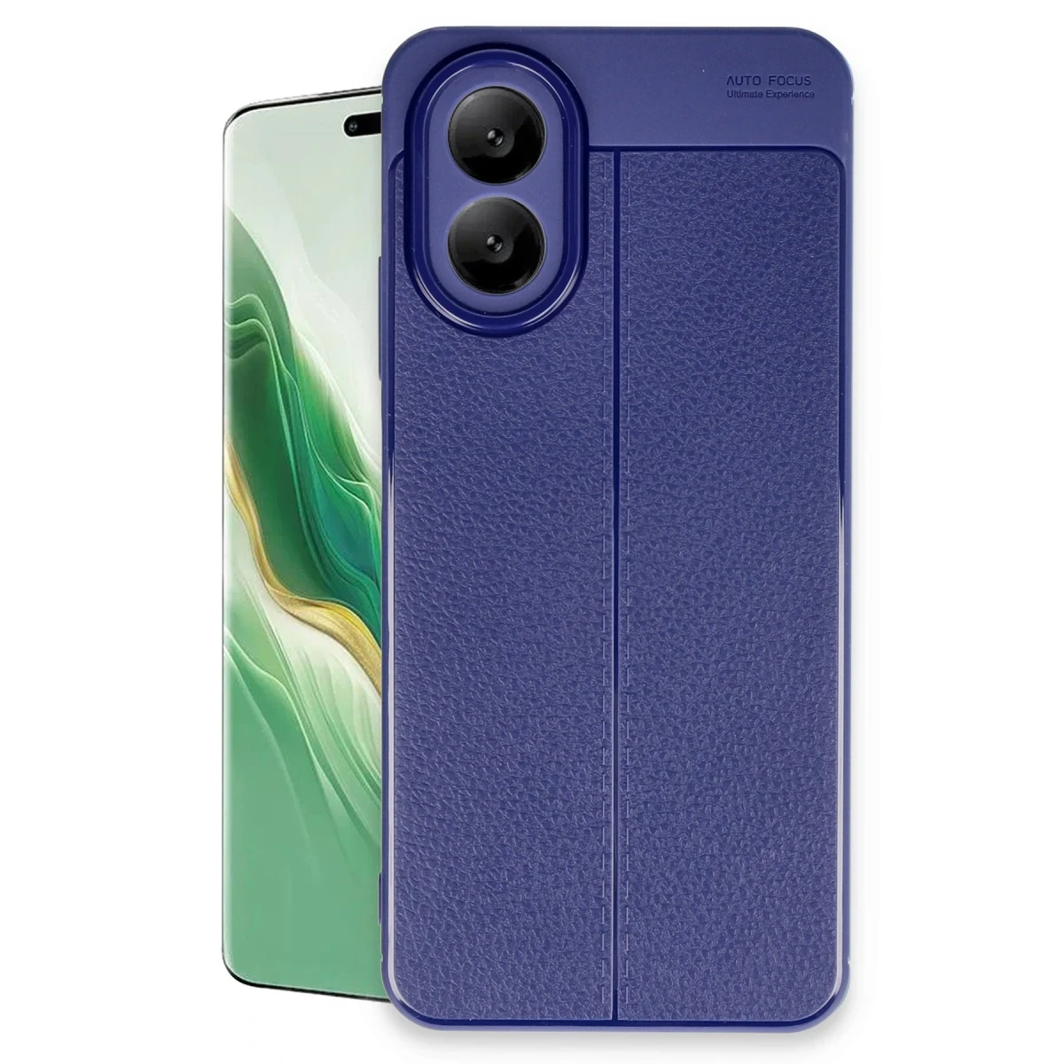 Oppo A38 Kılıf Auto Focus Kapak - Lacivert