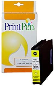 EPSON T7554XL (C13T755440) Sarı (4k) Yüksek kapasite Muadil Inkjet Kartuş