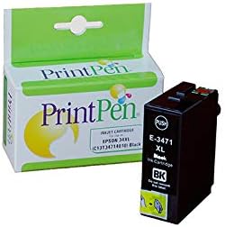 EPSON 34XL (C13T34714010) Siyah Muadil Inkjet Kartuş