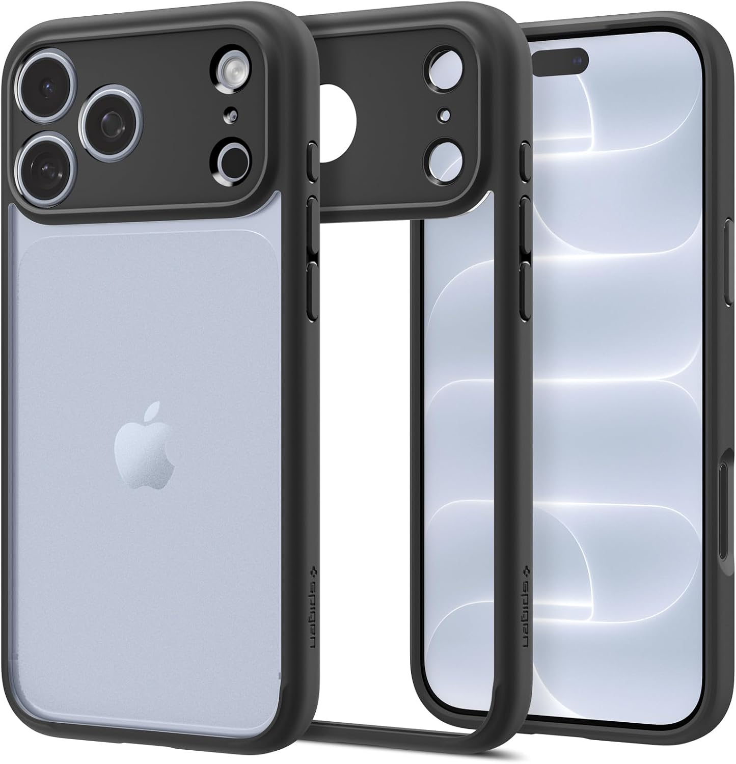 iPhone 18 Pro / 17 Pro ile Uyumlu Kılıf Ultra Hybrid Matte Black - ACS10065