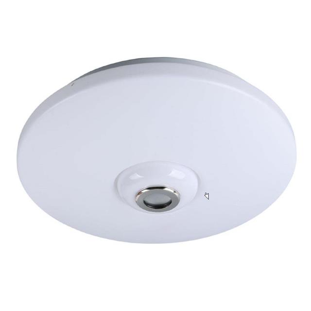 PM-27331 Beyaz 34*9 Cm 24 Watt Bluetooth Hoparlörlü Tavan Aydınlatma (AL-BL301) Tornavida Hediyeli