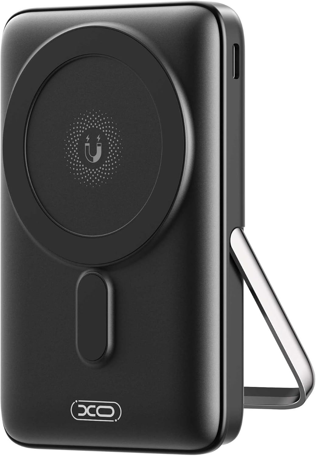 XO Manyetik Güç Bankası 30 W Hızlı Şarj Protokolünü Destekler 10000 mAh Siyah