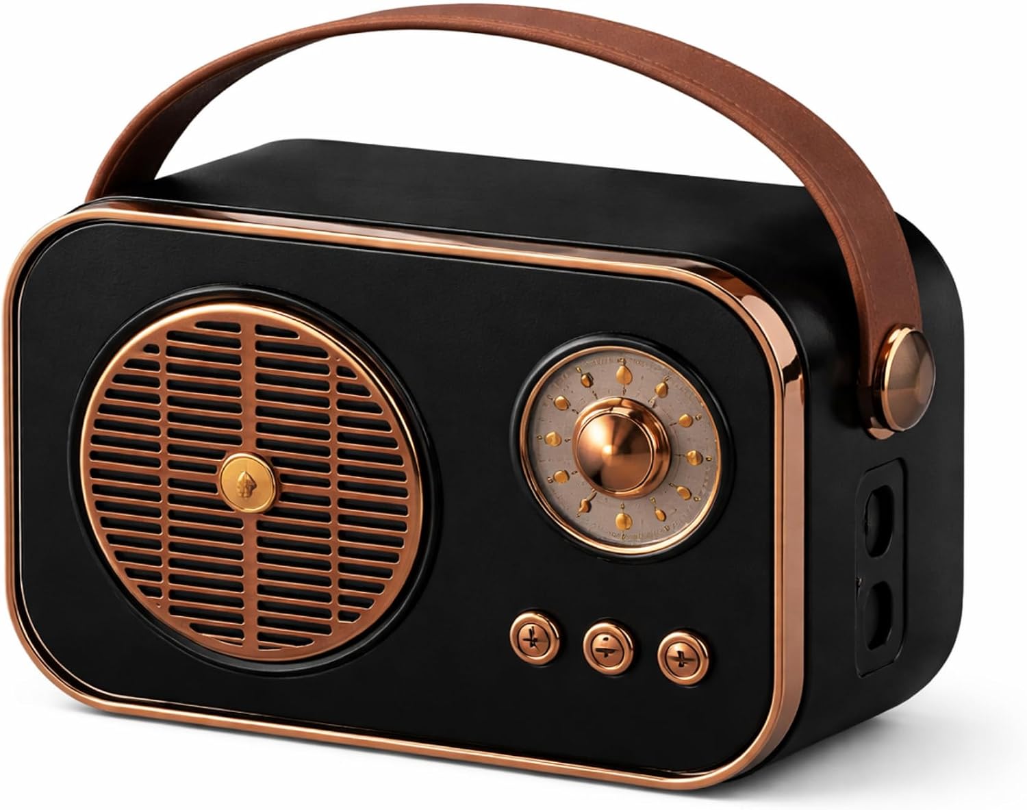 Nostaljik Bluetooth Hoparlör Retro Tasarım | 5W Güçlü Ses, USB ve TF Kart Destekli Taşınabilir Mini Hoparlör | 1200mAh Batarya Vintage Speaker