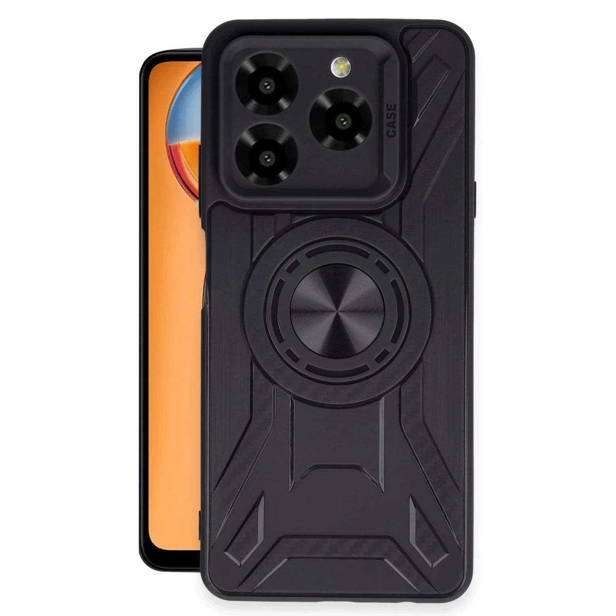 General Mobile Era 50 Kılıf Lincoln Silikon - Siyah