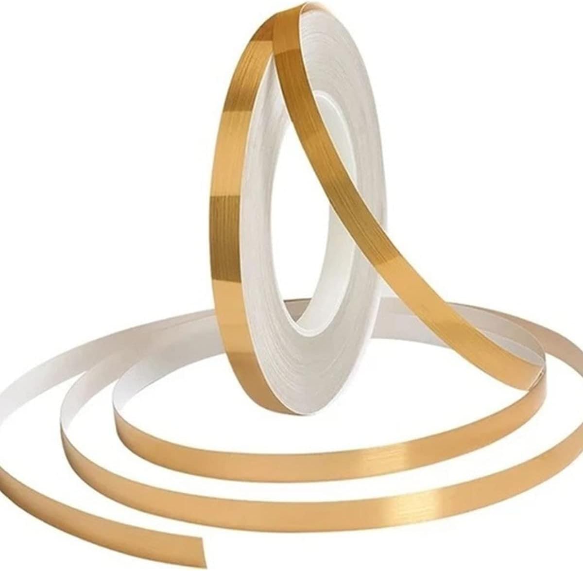 Fayans Arası Yapışkanlı Folyo Derz Bandı Şerit Bant Gold 0.5 Cm 50 Metre 1420