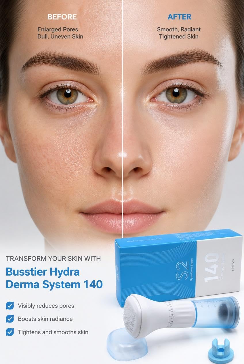 Hydra Derma System 140 Microneedling Serum Applicator 140 İğneli Hydra Needle Cilt Bakım Kalemi Anti Aging Gözenek Sıkılaştırıcı Serum Uygulama Cihazı