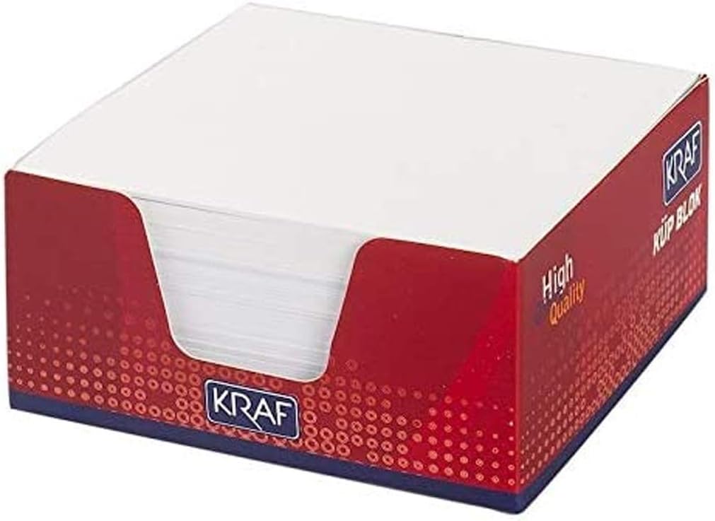 Küp Blok Ivory 9X9 Cm 116G (Göz Yormayan)