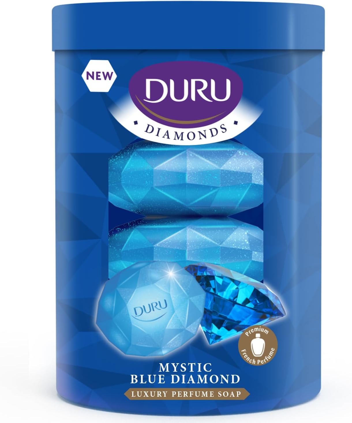 Diamonds Mystic Blue Sabun, 90Gramx4