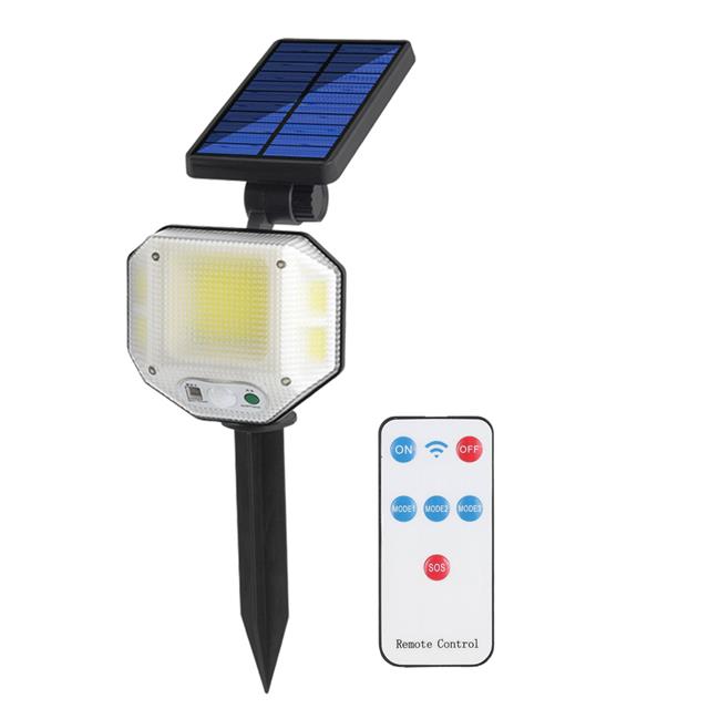 PM-14917 Sensörlü Kumandalı 3 Kademeli Solarlı Bahçe Aydınlatma Lambası