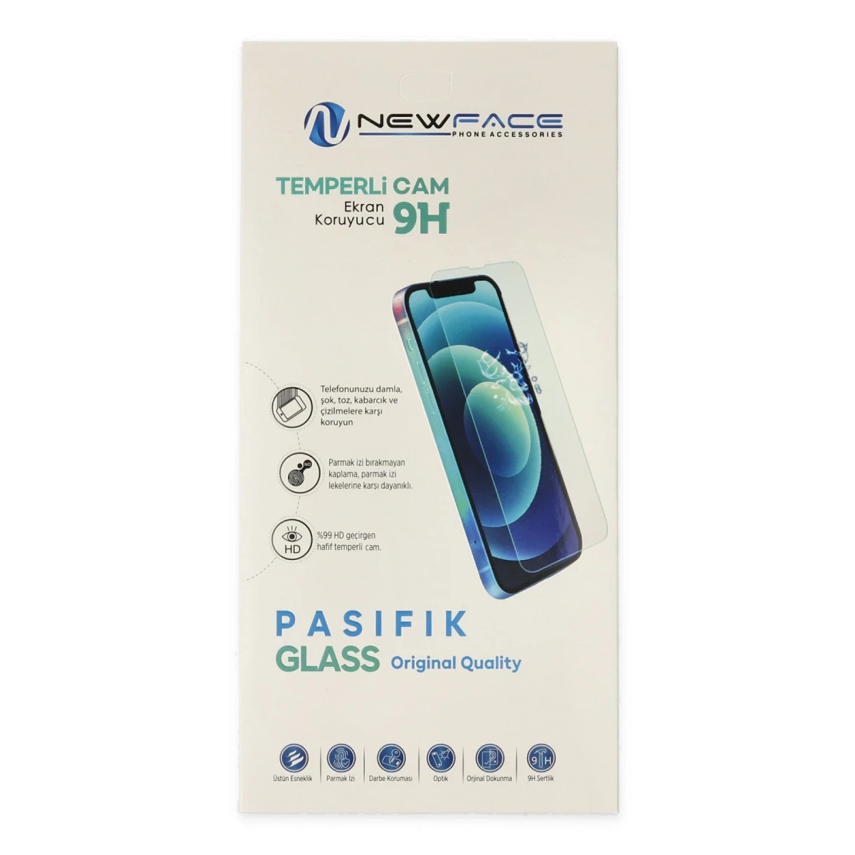 Apple iPhone 15 Pro Max Pasifik Cam Ekran Koruyucu